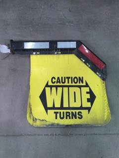 International LT Right Mud Flap Hanger