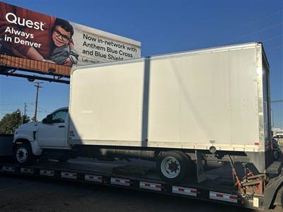 International CV Box Truck