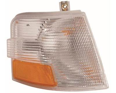 1996-2003 Volvo VNL/VNM Right Side Lamp Assembly, Clear Lens w/ Amber Reflector