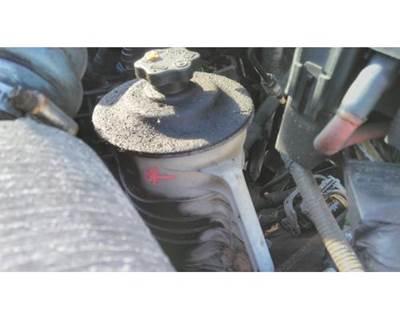 Ford F-650 Left Power Steering Reservoir for a Ford F650SD (SUPER DUTY)
