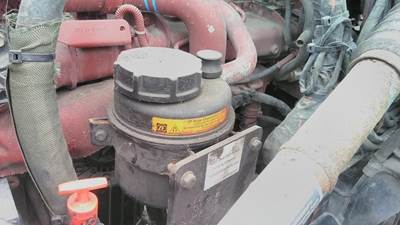 Mack Pinnacle CXU613 Left Power Steering Reservoir for a Mack CXU613