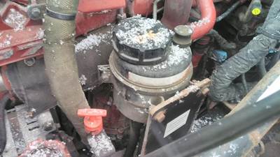 Mack Pinnacle CXU613 Left Power Steering Reservoir for a Mack CXU613