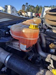 Freightliner Cascadia 116 Left Radiator Overflow Bottle / Surge Tank