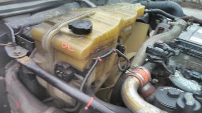 Freightliner Cascadia 125 Left Radiator Overflow Bottle / Surge Tank