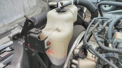 Hino 338 Left Radiator Overflow Bottle / Surge Tank