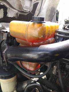 International 4300 Left Radiator Overflow Bottle / Surge Tank