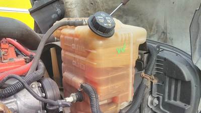 International LT Right Radiator Overflow Bottle / Surge Tank