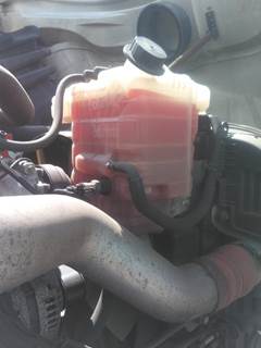 International LT Right Radiator Overflow Bottle / Surge Tank