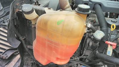 International TerraStar Left Radiator Overflow Bottle / Surge Tank