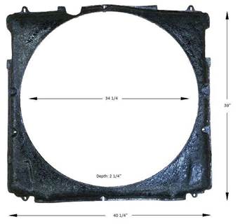 Kenworth T700 Radiator Shroud