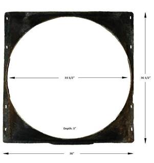 Peterbilt 386 Radiator Shroud