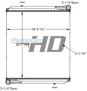 Autocar ACXXPEDITOR Radiator