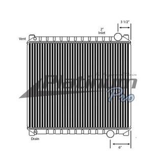 Ford F-800 Radiator for a Ford F800
