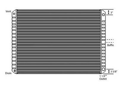 Ford LTL9000 Radiator