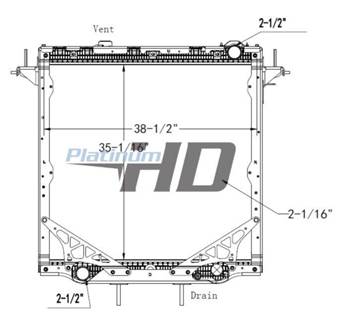Freightliner 114SD Radiator