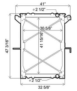 Freightliner Cascadia Radiator