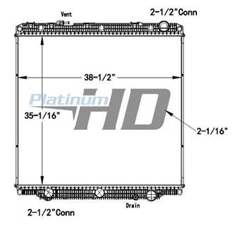Freightliner Cascadia Radiator