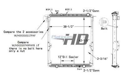 Freightliner Cascadia Radiator