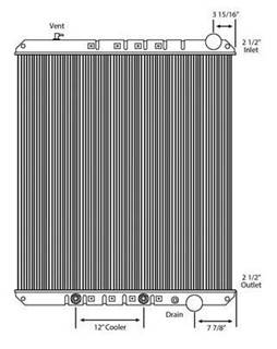Freightliner Cascadia Radiator