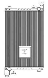 Freightliner Condor Radiator