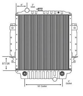 Freightliner FL50 Radiator