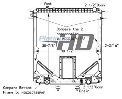 Freightliner M2 106 Radiator