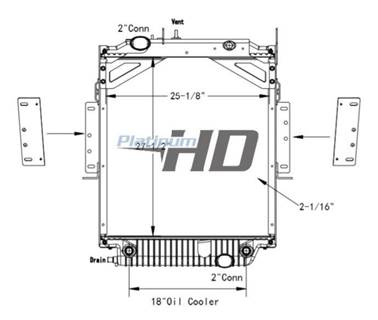 Freightliner MT45 Radiator