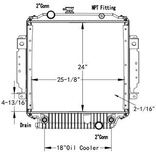 Freightliner MT45 Radiator