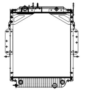 Freightliner MT45 Radiator