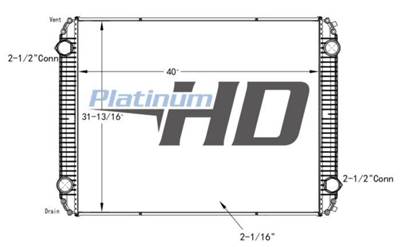 Freightliner S2C Radiator