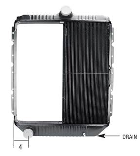 International 4900 Radiator