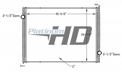 International 7400 Radiator