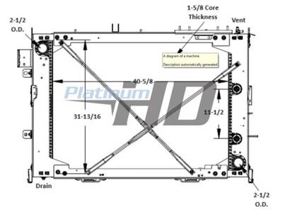 International HV Radiator