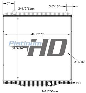 International ProStar Radiator
