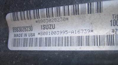 Isuzu NPR HD Radiator