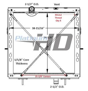 Kenworth T880 Radiator