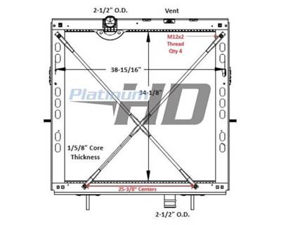 Kenworth T880 Radiator