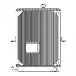 Mack MR Radiator for a Keystone HDC010197