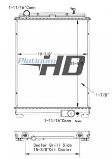 Mitsubishi Fuso FE160 Radiator