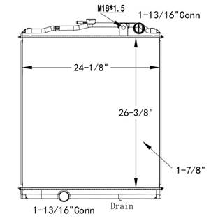 Mitsubishi Fuso FK415 Radiator