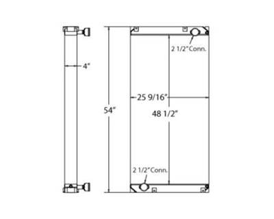 New Flyer D40LF Radiator