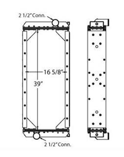 New Flyer Xcelsior Radiator