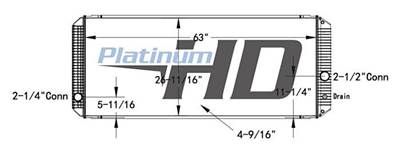 Nova Bus LFS Radiator