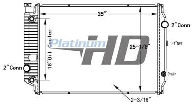 Oshkosh M SERIES Radiator