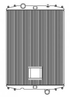 Peterbilt 320 Radiator