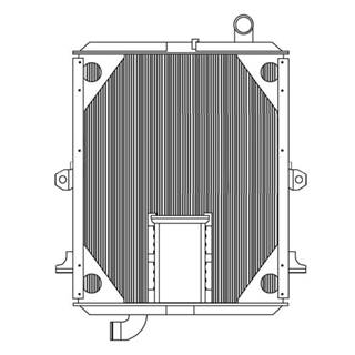Peterbilt 320 Radiator for a Keystone HDC010170