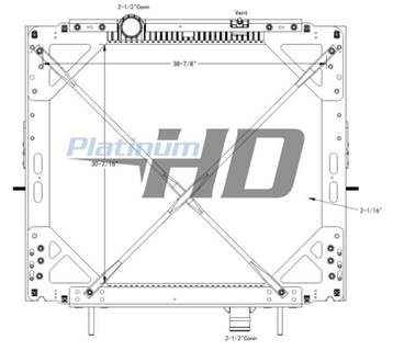 Peterbilt 382 Radiator