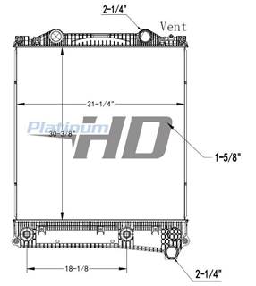 Peterbilt 535 Radiator