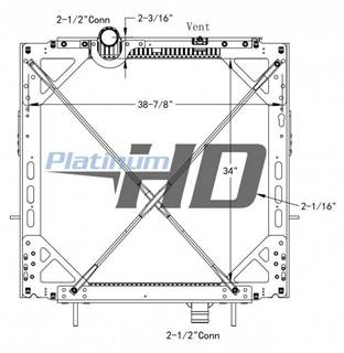 Peterbilt 587 Radiator