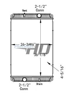 Prevost COACH Radiator